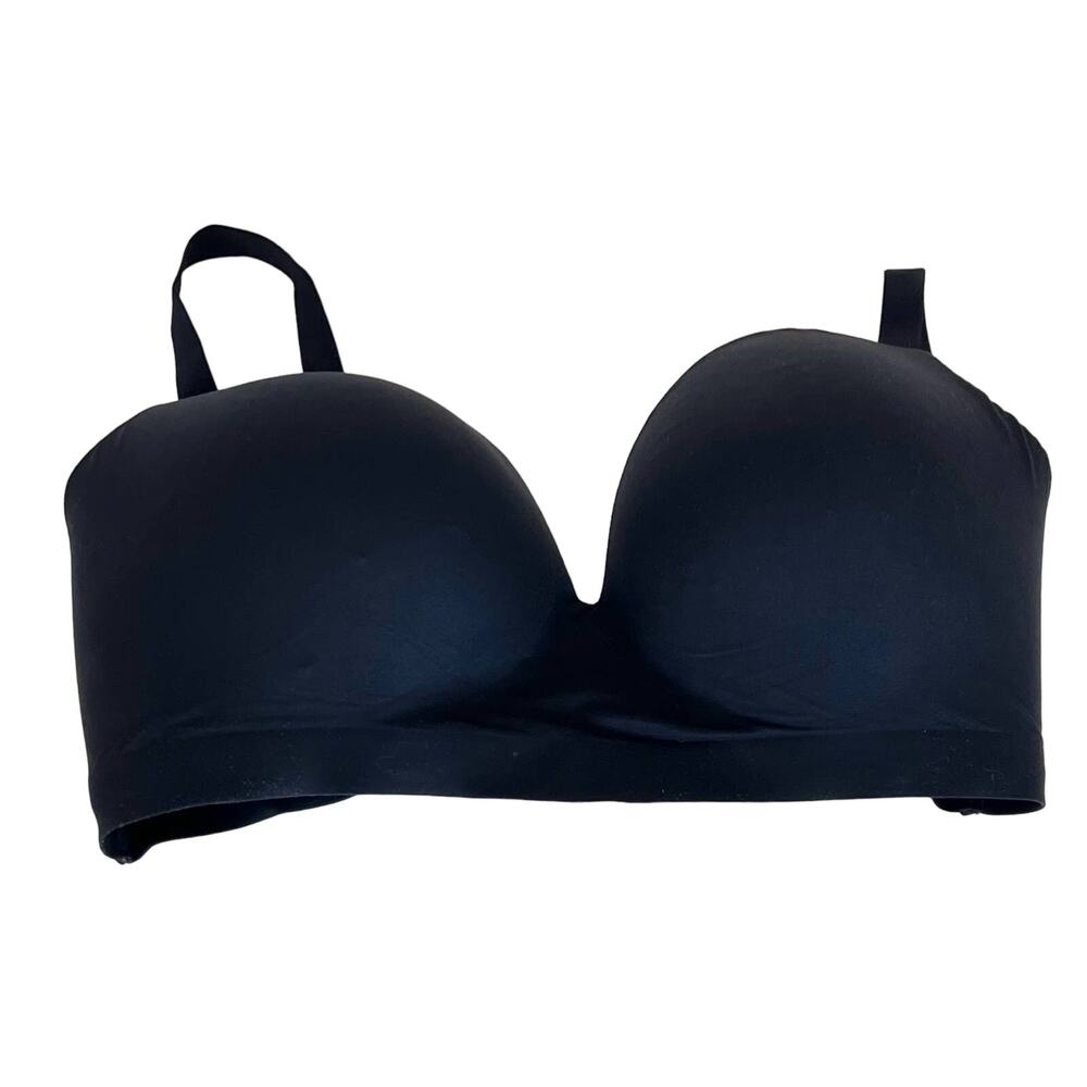Soma Black Bra 42D Enbliss Wireless Lightly Lined T-Shirt